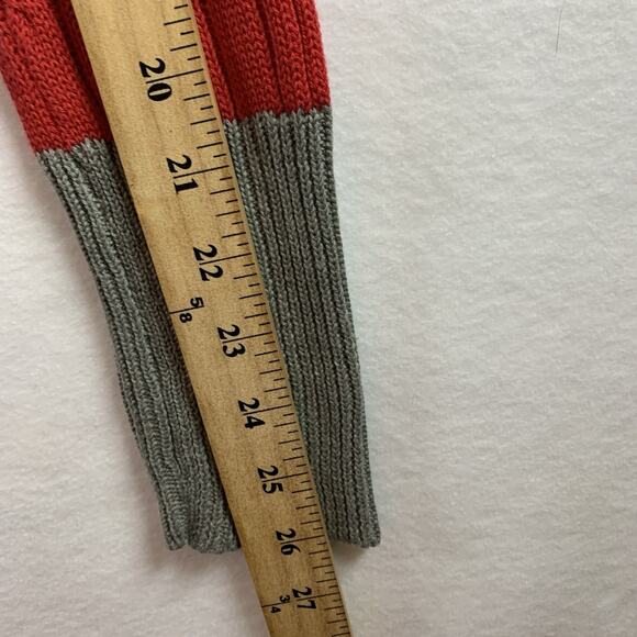 Wet Seal Womens Y2K Fitted Cable Knit Cardigan Sweater Sz XL Striped Preppy Punk - Picture 5 of 9